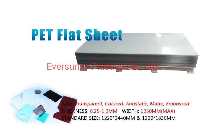 One Side Matt Plastic Pet Sheet for Furniture Panel