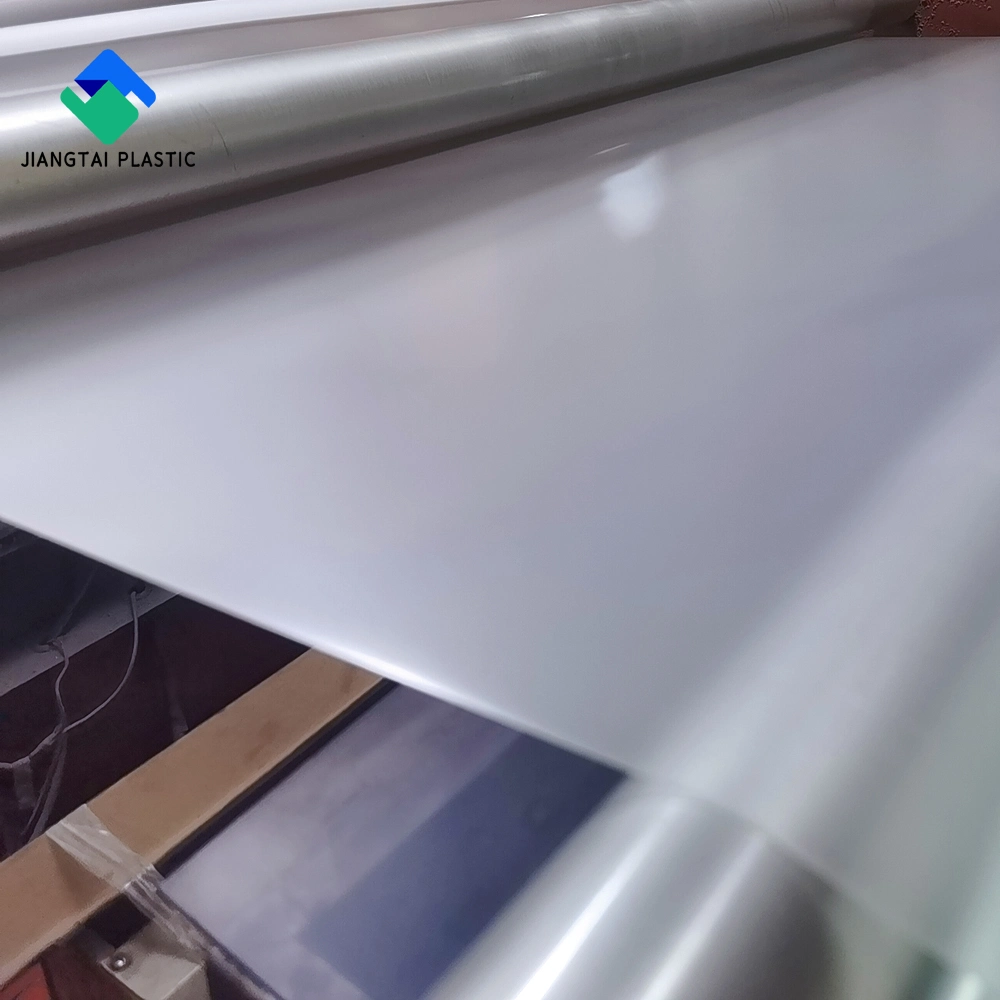 Jiangtai 0.12-0.5mm Rigid Matt White Plastic PVC Sheet for Printing