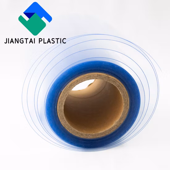 Heißer Verkauf 250 Mikron starre pharmazeutische PVC-Kunststofffolie für Blisterverpackungs-Kunststoffrollen