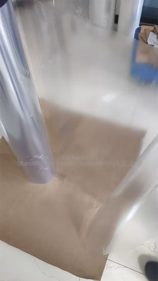 100 Mikrometer klare PVC-Schicht für kaltgeformte Alu-Alufolie